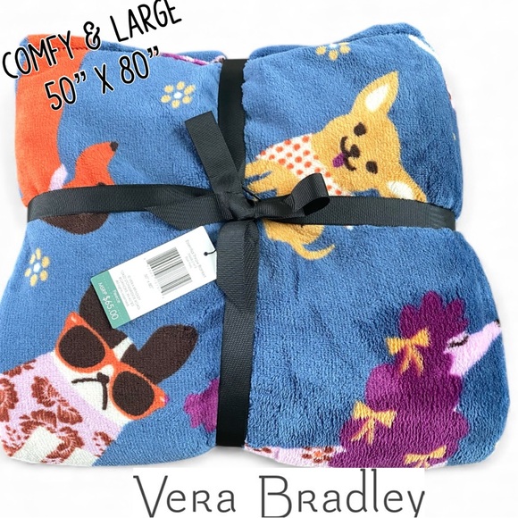 Vera Bradley Other - - 🌸 Vera Bradley NWT  50”x80 Throw Blanket